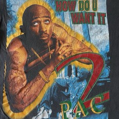 Vintage Tupac Shirt 2Pac 90s Rap Tee Large Death Row Snoop Dog Rare Bootleg HTF