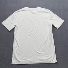 American Eagle T-Shirt Cotton Jersey Minimalist Casual White Medium Tall