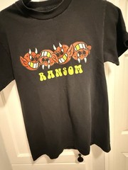 Ransom Graphic T-Shirt Men’s Small Black Devil Face Streetwear Cotton Tee