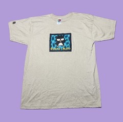 VTG 2000s FOTL Sanrio Badtz Maru Character Promo Graphic Beige T Shirt Size XL