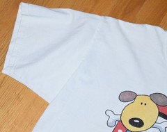 VTG Dog T Shirt No Bones About It Dogs Make the Best Friends Dog Bone Cheerful L