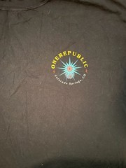 OneRepublic Artificial Paradise Tour Concert Shirt Colorado Springs August 2024