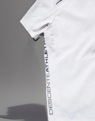 High Quality Japanese Brand Descente Athletic Full Zipper Short Sleeve Jacket M