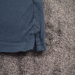 KUHL Wildfibre Mountain Lines T-Shirt Mens XL Blue Crew Neck Organic Cotton