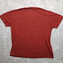 B2 Blends Shirt Mens Extra Large Red V-Neck Tee