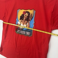 Ameristar Casino Men’s XL Its Fiesta Time X Large Red Tee Party Shirt Missouri