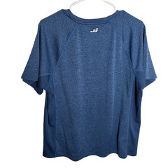 BCG T-Shirt Men’s Large Crew Neck Blue Short Sleeve Solid Athletic Casual