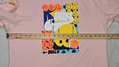 Mens Nike Max90 AIR Tee Artist David Bruce Cotton Graphic T Shirt Medium Pink