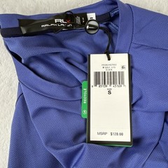 RLX RALPH LAUREN Golf Wicking T-Shirt Royal Blue Men’s Small Nwt Reflective Logo
