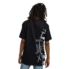 Reason Walter White T-Shirt Men’s Large Black Graphic Tee Breaking Bad