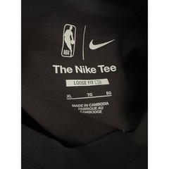 Nike NBA Champions New York Knicks 2026 Crystal Rhinestone T Loose Fit Black XL
