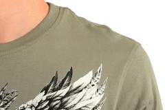 Roberto Cavalli Men’s Gray Graphic Print T-Shirt Sz S M L XL 2XL