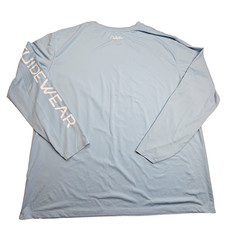 Cabela’s Shirt Men’s XL Guidewear 50+UPF Sun Shirt Long Sleeve Blue Coolcore
