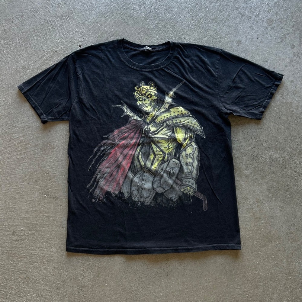 Three Floyds Brewing Shirt Size Large Black Zombie Dust Pale Ale Beer Munster In