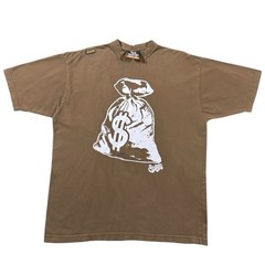 Vintage Y2K Baggy Akademiks Money Bag Dollar T Shirt Size Medium