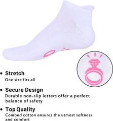 Wedding Socks Unisex Funny Bride & Groom Socks 2 Pairs Cotton I Do What She S…