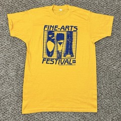 Vintage 80s 1981 Fine Art Festival Memphis Tennessee 50/50 Fit Mens Medium/Large