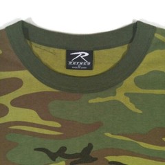 Rothco Camouflage T-Shirt Mens XL Multicolor Long Sleeve Crew Neck Cotton Blend