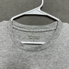 Champion T-Shirt Mens Large Heathered Gray Spell Out Logo Classic Tee Casual GUC