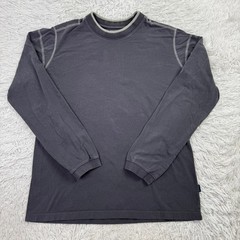 Kuhl Shirt Mens Large Kommando Crew 100% Cotton Long Sleeve Pocket Outdoor Men L
