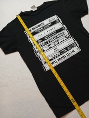 90s Hip Hop Graphic Tee S Wu-Tang Clan Dr Dre Nas Public Enemy Cassette Shirt