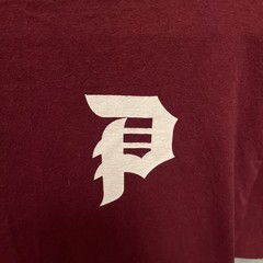 Primitive DIRTY P CORE Burgundy White Graphic S/S Regular Fit Men’s T-Shirt M
