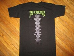 RAE SREMMURD CONCERT T SHIRT Dazed & Blazed Wiz Khalifa Tour Cities Dates SMALL