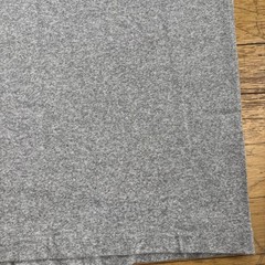Vintage 90s Lycoming College Shirt Gray Cotton Rayon Size Small