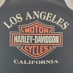 Vintage 1996 Harley-Davidson Ride Hard or Stay Home Los Angeles CA Tank M