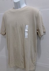 Men’s M Every Wear Short Sleeve T-Shirt Goodfellow Oatmeal Light Cotton Blend