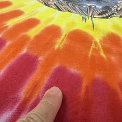 1990s Woodstock T Shirt 3XL Tie Dye 1999 Music Festival Hippie Tour Band