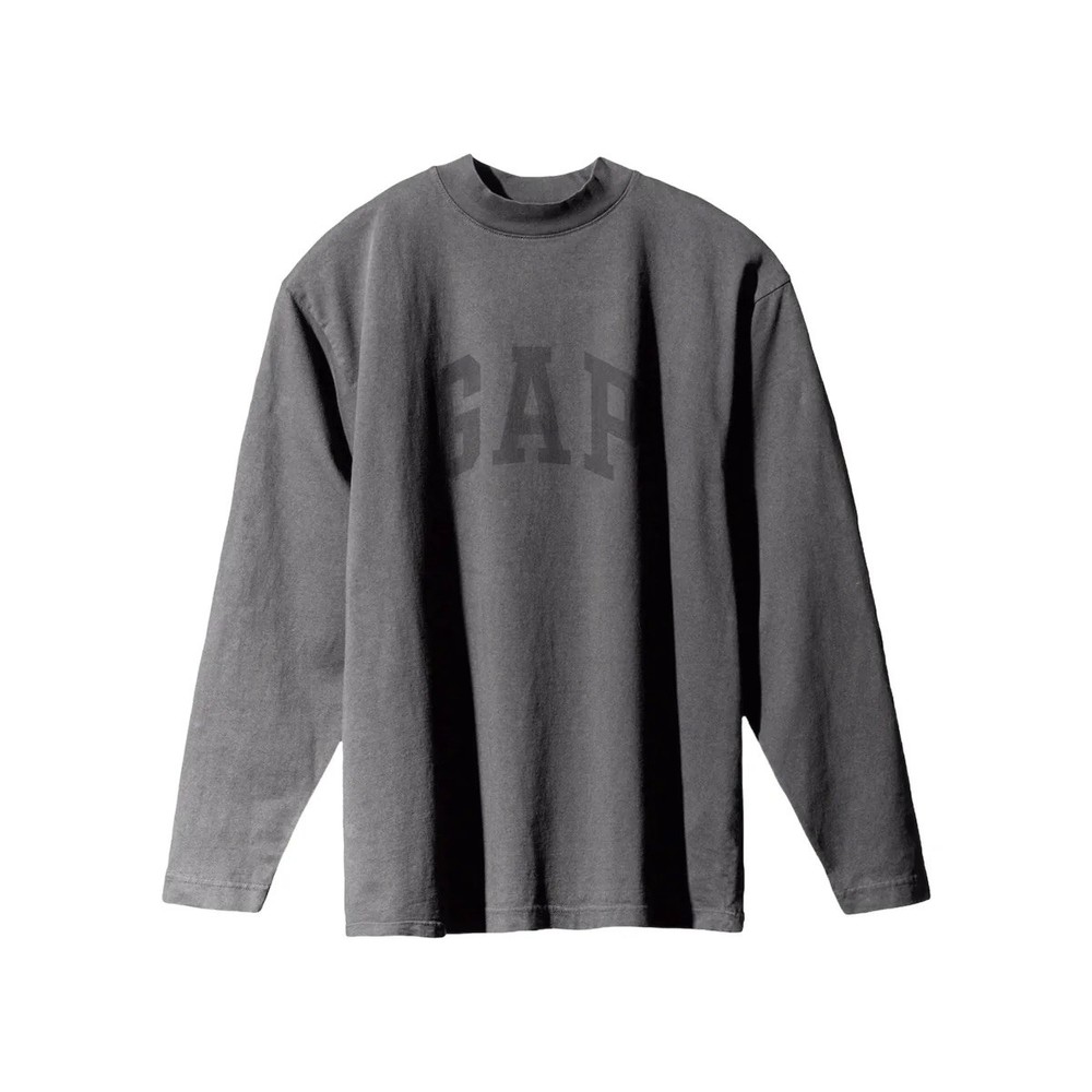 Yeezy Gap YZY 10A Dove Long Sleeve Shirt Dark Grey Medium