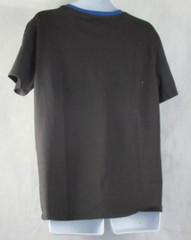 And Now This Young Men’s Ringer Short-Sleeve T-Shirt, Black, XL