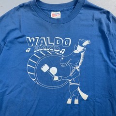 Waldo VTG Band Oregon 90s Horse Animals Donkey Running Track 1990s Funny Cute
