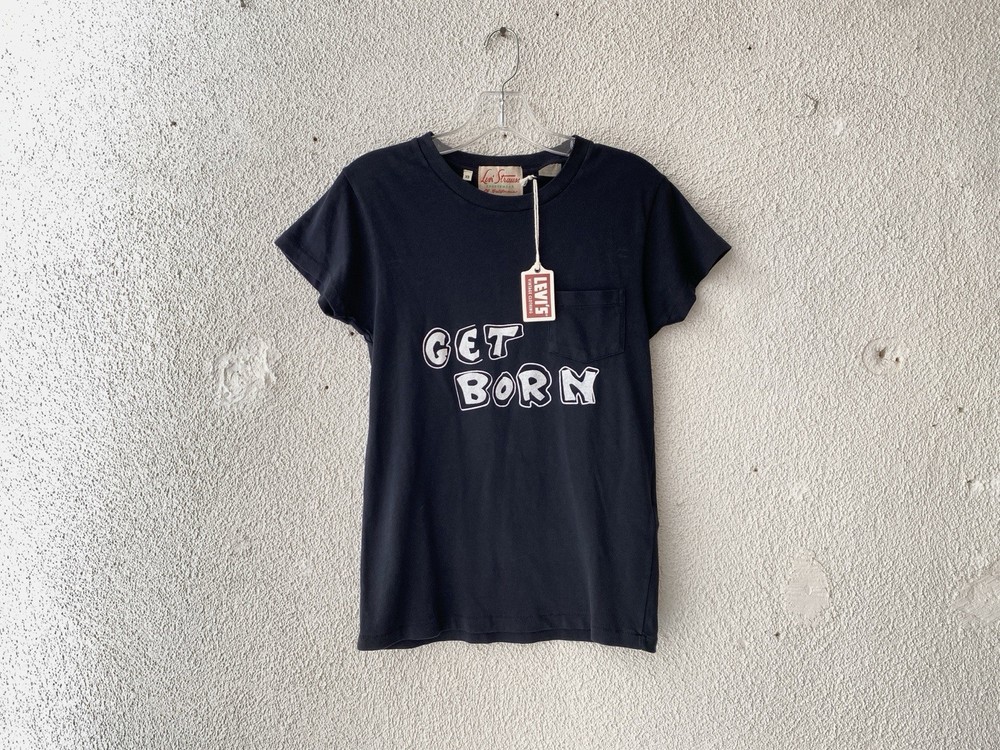 LEVIS LVC blk VTG BOB DYLAN “GET BORN” T-SHIRT XS/S Tee Complete Unknown