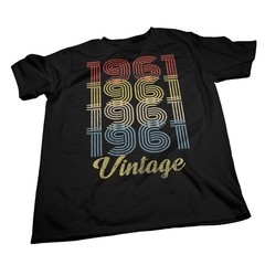65th Birthday Gift Shirt For Men – 1961 Retro Birthday – 004