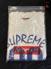 Supreme 99 L/S Football Top Stone LRG FTP Logo SS24 Ships Fast