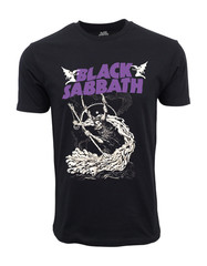 BLACK SABBATH OFFICIAL LICENSE SKULLY GRAPHIC T SHIRT