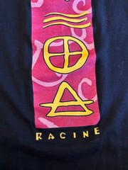 90s / Vintage Sass Jordan Racine Brockum Band Tee Single Stitch Size Large