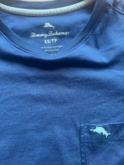 Lot of 5 Tommy Bahama Bali Tees Size XS (Fits Like Mens Medium