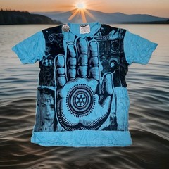 SURE DESIGNS T SHIRT EDITION RARE Hindu HAND YOGA MEDITATION FESTIVALS s Large