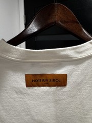 Louis Vuitton Embossed LV Logo T-Shirt White XXL