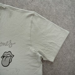 Rolling Stones x MTV Shirt Mens Medium Gray Graphic Print Band Rock 80s 90s 70s