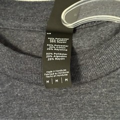 District Perfect Tri Men’s M Gray Short Sleeve Crew Neck Graphic Tee “Old Wood”