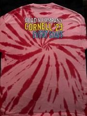 Dead & Company Cornell ’23 Event Staff Tie-Dye Shirt