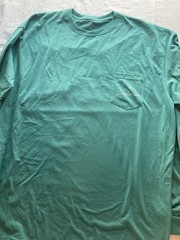 Properly Tied Green Duck Graphic Print Pocket Pima Cotton Crew T-Shirt Men 2XL