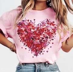 🩷Hearts Love Cupid Hearts Custom Unisex T-Shirt Top Tee Size S-3XL