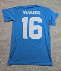 C PORT Malibu S Rum Pina Colada Blue Unisex Tee T-Shirt 2016 16 Logo White