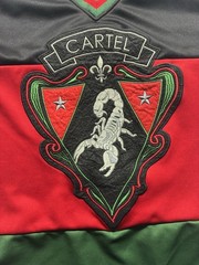 Hudson Cartel Scorpion Embroidered Jersey Streetwear (Size Medium)