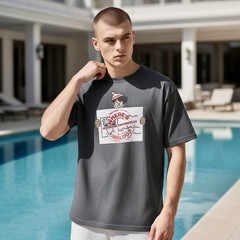 Fruit Of The Loom Vintage Gray T-Shirt Witness Protection Where’s Waldo? Mens XL